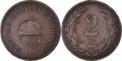 World Coins - Coin, Hungary, Franz Joseph I, 2 Filler, 1904, Kormoczbanya, , Bronze