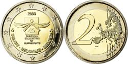 World Coins - Belgium, 2 Euro, Les Droits de L 'Homme, 2008, BE, , Bi-Metallic