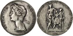 World Coins - France, Medal, French Fifth Republic, Arts & Culture, Corbin, , Silver