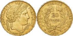 World Coins - France, 20 Francs, Cérès, 1851, Paris, Gold, , Gadoury:1059, KM:762