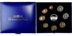 World Coins - France, Coffret 1c. à 15€, Proof, 2007, Monnaie de Paris,