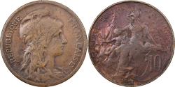 World Coins - France, 10 Centimes, Daniel-Dupuis, 1921, Paris, Bronze, , Gadoury:277