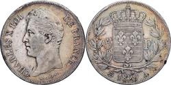 World Coins - France, Charles X, 5 Francs, 1829, Paris, Silver, , Gadoury:644