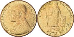 World Coins - Coin, VATICAN CITY, John Paul II, 20 Lire, 1980, Roma, FDC.AN 2,