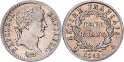 World Coins - France, Napoleon I, 1/2 Franc, 1812, Paris, Silver, , Gadoury:399