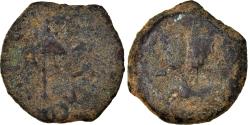 Ancient Coins - Coin, Judaea, Herodians, Agrippa I, Prutah, RY 6 (41/42 AD), Jerusalem