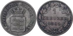 World Coins - German States, BAVARIA, Ludwig II, Kreuzer, 1865, Silver, , KM:873
