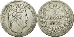 World Coins - Coin, France, Louis-Philippe, 5 Francs, 1841, Lille, , Silver