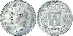 World Coins - Coin, France, Charles X, 5 Francs, 1828, Rouen, , Silver, KM:728.2