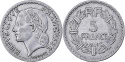 World Coins - France, 5 Francs, Lavrillier, 1946, Paris, Aluminum, , KM:888b.1