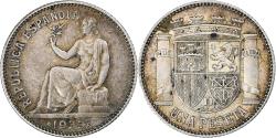 World Coins - Spain, Peseta, 1933, Madrid, Silver, , KM:750