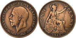 World Coins - Great Britain, George V, Penny, 1929, Bronze, , KM:838