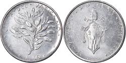 World Coins - Coin, VATICAN CITY, Paul VI, 50 Lire, 1976, , Stainless Steel, KM:121