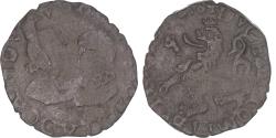 World Coins - Coin, FRENCH STATES, Franche-Comté, Albert & Isabella, 2 Deniers, 1616, Dole