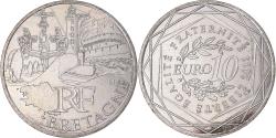 World Coins - France, 10 Euro, 2011, Monnaie de Paris, Bretagne, , Silver