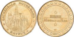 World Coins - France, Token, 14/ Cathédrale Notre-Dame - Bayeux, 2007, Copper-nickel