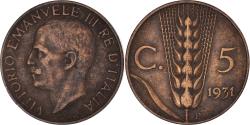 World Coins - Coin, Italy, 5 Centesimi, 1931