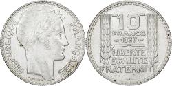 World Coins - France, 10 Francs, Turin, 1937, MDP, Silver, , Gadoury:801