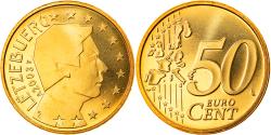 World Coins - Luxembourg, 50 Euro Cent, 2003, Utrecht, Proof, , Brass, KM:80