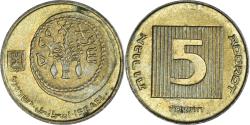 World Coins - Coin, Israel, 5 Agorot, 1986