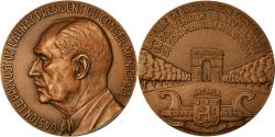 World Coins - France, Medal, La Ville de Paris à Gaston le Provost de Launay, 1960, Baron