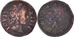 World Coins - Coin, France, Denier Tournois, 1648, Paris, , Copper, Gadoury:70