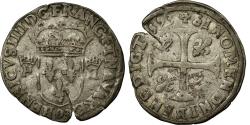World Coins - Coin, France, Douzain 9ème Type, 1593, Clermont, , Billon