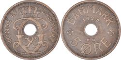 World Coins - Coin, Denmark, Christian X, 5 Öre, 1928, Copenhagen, , Bronze