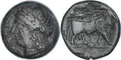 Ancient Coins - Coin, Campania, Æ, ca. 275-250 BC, Neapolis, , Bronze, HGC:1-474