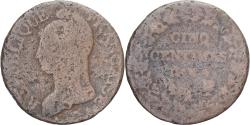 World Coins - Coin, France, Dupré, 5 Centimes, Paris, , Copper, Gadoury:126/126a