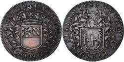 World Coins - France, Token, Maires de Dijon, Pierre Guillaume, 1663, , Copper