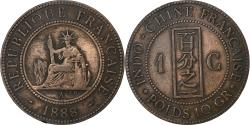 World Coins - French Indo-China, Cent, 1888, Paris, Bronze, , Lecompte:40, KM:1