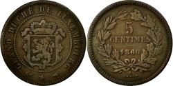 World Coins - Coin, Luxembourg, William III, 5 Centimes, 1860, Paris, , Bronze