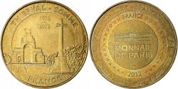 World Coins - France, Token, Thiepval - Somme n°3, 2012, Copper-nickel Aluminium, MDP