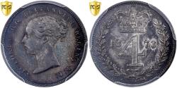 World Coins - Great Britain, Victoria, 4 Pence, Maundy, 1873, Silver, PCGS, , Spink:3917