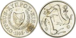 World Coins - Coin, Cyprus, 2 Cents, 1998