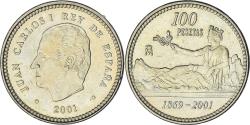 World Coins - Spain, 100 Pesetas, 2001