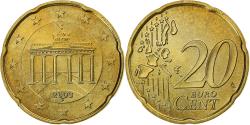 World Coins - GERMANY - FEDERAL REPUBLIC, 20 Euro Cent, 2003, Stuttgart, , Brass, KM:211