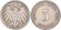 World Coins - Coin, Germany, 5 Pfennig, 1894