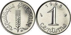 World Coins - Coin, France, Épi, Centime, 1998, Paris, , Stainless Steel, KM:928