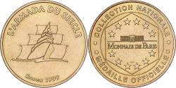 World Coins - France, Token, Rouen - Armada du siècle 1999, 1999, Copper-nickel Aluminium