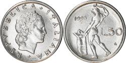World Coins - Coin, Italy, 50 Lire, 1995, Rome, , Stainless Steel, KM:95.2