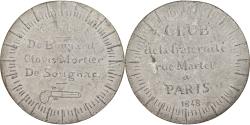 World Coins - France, Medal, IIe République, Paris, Club de la Fraternité, 1848, Tin