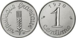 World Coins - France, Centime, Épi, 1970, Paris, FDC, Stainless Steel, , Gadoury:91