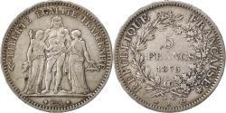 World Coins - Coin, France, Hercule, 5 Francs, 1875, Paris, , Silver, KM:820.1