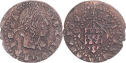 World Coins - Coin, Spain, CATALONIA, Louis XIII, Seiseno, 1642, Girona, , Copper