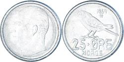 World Coins - Coin, Norway, 25 Öre, 1969