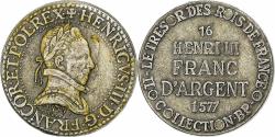 World Coins - France, Token, Collection BP, Franc d'Argent Henri III, Copper,