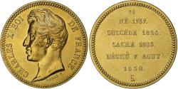 World Coins - France, Medal, Roi de France, Charles X, Copper-nickel Aluminium, Piéfort