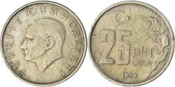World Coins - Coin, Turkey, 25000 Lira, 25 Bin Lira, 1998